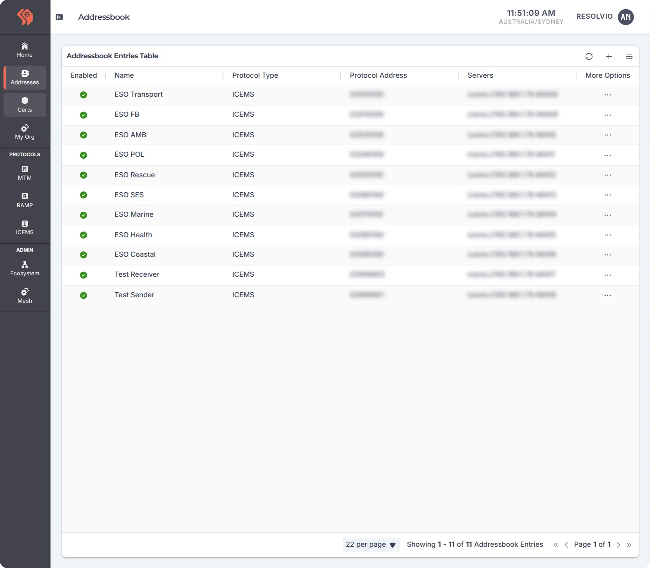 Address Book Management
