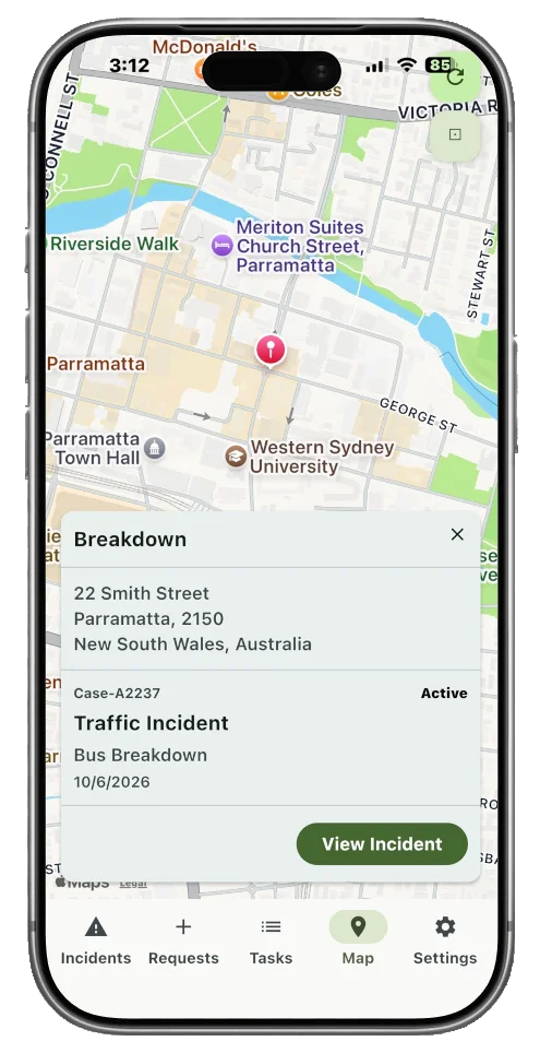 Mobile App for Field Teams