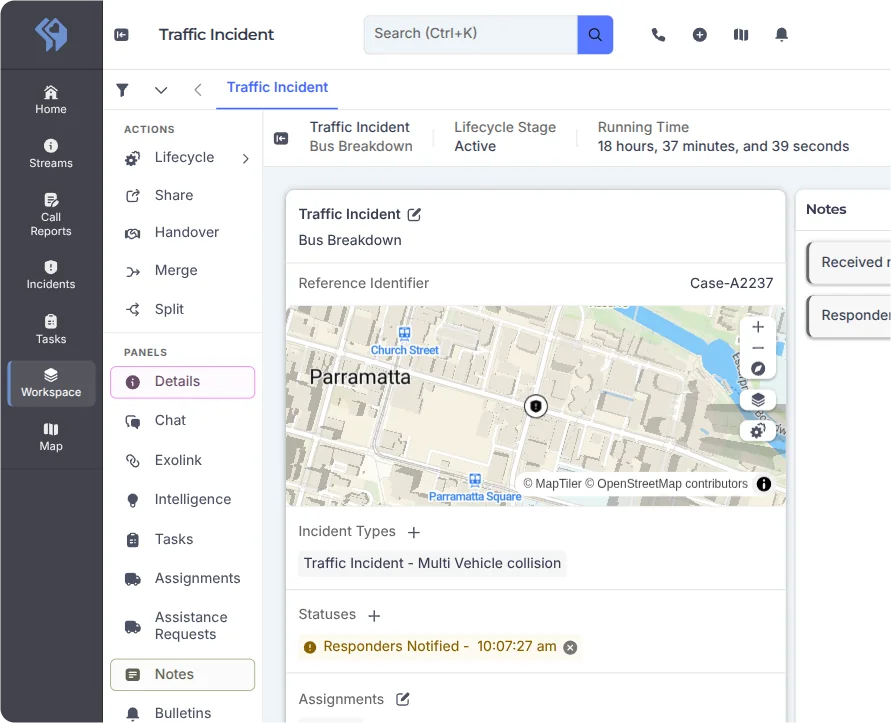 Real-Time Incident Management