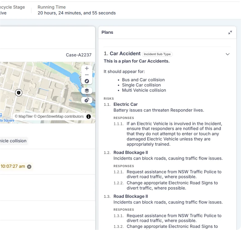 Response Plan Automation